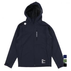 デサント メンズ ウインドジャケット ソフトシェル フーデッドジャケット DMMSJF13 スポーツウェア DESCENTE