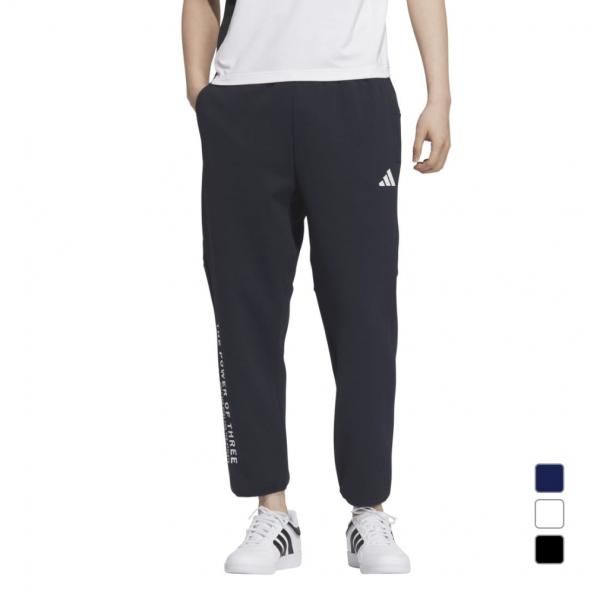 アディダス メンズ ニットパンツ アダプテーション レギュラーフィット アンクル丈 オープンヘムパン...