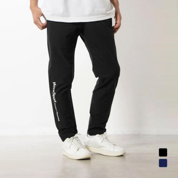 デサント メンズ ウインドパンツ AIRY TRANSFER ウォーム テーパードパンツ ST4FP...