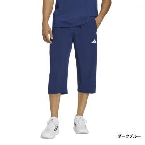 アディダス メンズ クロスクォーターパンツ ワ...の詳細画像1