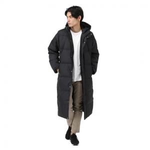デサント メンズ ダウンコート スーパーロングダウンコート DMMSJC41 BK スポーツウェア ： ブラック DESCENTE