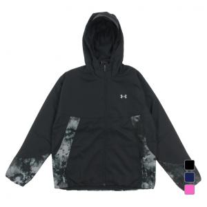 アンダーアーマー レディース ウインドジャケット UA TRICOT WOVEN FULL ZIP HOODIE 1375429 パーカー スポーツウェア UNDER ARMOUR｜alpen-group