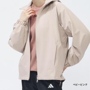 アディダス レディース ウインドジャケット L...の詳細画像2