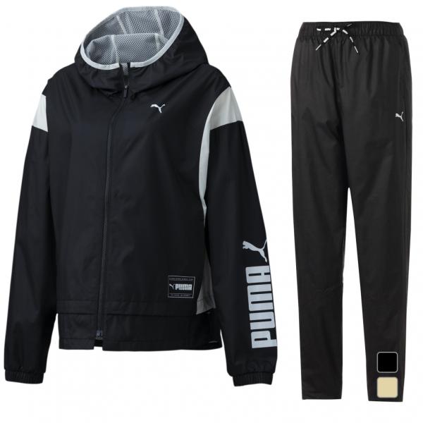 プーマ レディース ウインドブレーカー 上下セット 523539 523540 トレーニングウェア ...