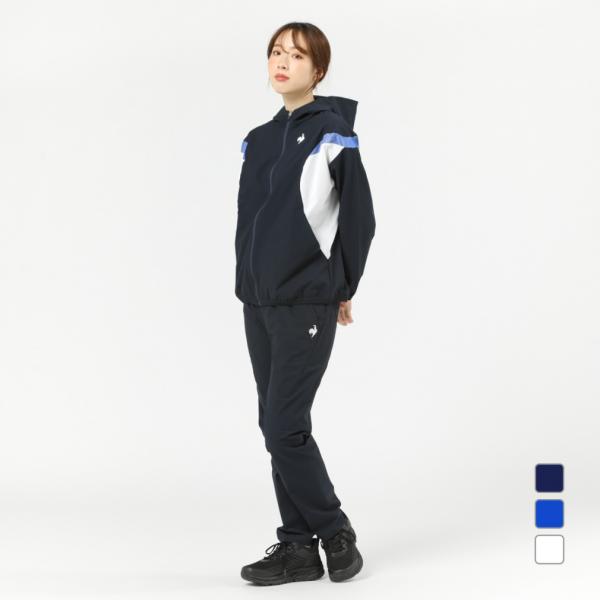 ルコック レディース クロスジャージ 上下セット QMWVJF21 QMWVJG21 トレーニングウ...