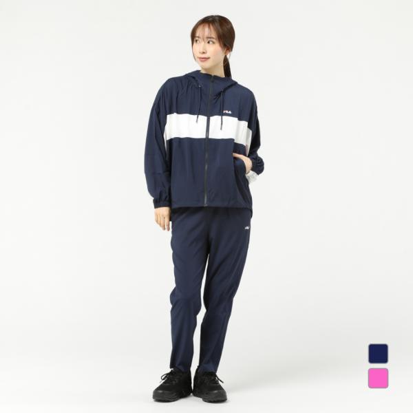 フィラ レディース クロスジャージ 上下セット FL-9A21203WJ FL-9A21223LP ...