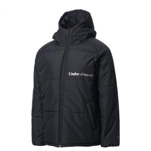 アンダーアーマー レディース 中綿 ジャケット UA INSULATED FULL ZIP HOODIE 1375428 001 パーカー スポーツウェア ： ブラック UNDER ARMOUR