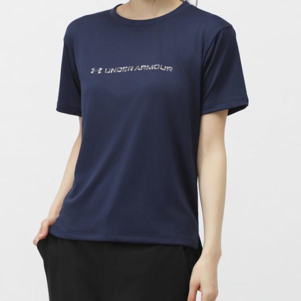 アンダーアーマー レディース 半袖 機能 Tシャツ UAテック グラフィック ショートスリーブ Tシ...