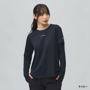 ルコック レディース 半袖 機能 Tシャツ アームカバー付き半袖Tシャツ LT6FHT02L スポーツウェア le coq sportif
