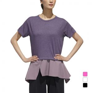アディダス レディース Tシャツ 半袖Tシャツ GUN90 スポーツウェア adidas 0529T