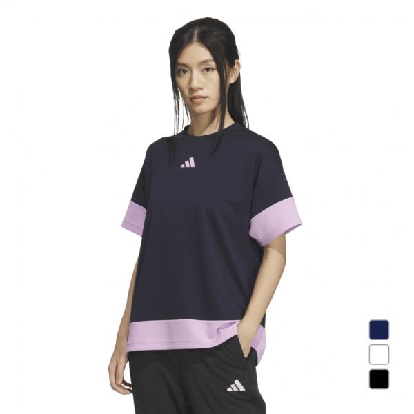 アディダス レディース 半袖 機能 Tシャツ MUSTHAVES ルーズフィット カラーブロック 半...