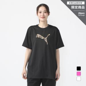 プーマ レディース 半袖 機能 Tシャツ リラックスサイズ SS Tシャツ 681922 スポーツウェア アルペン・スポーツデポ限定 PUMA｜アルペングループヤフー店