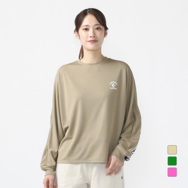 コンバース レディース ノースリーブ 機能 シャツ CS TAPE LS TEE 4430002スポ...