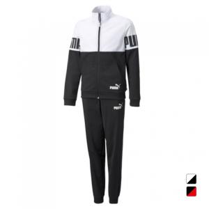 プーマ ジュニア キッズ 子供 ジャージ上下セット PUMA POWER ポリスーツ 846580 スポーツウェア PUMA