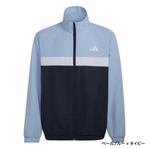 アディダス ジュニア キッズ 子供 ウインドジャケット K CB ウーブン ジャケット JH256 LH3579 LG6951 LG6950 アルペン・スポーツデポ限定 adidas