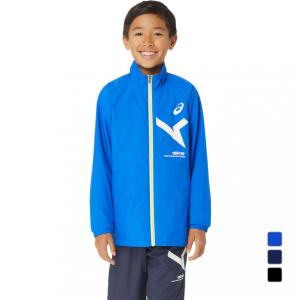 アシックス ジュニア キッズ 子供 ウインドジャケット ジュニアA-I-Mウインドブレーカージャケット Jr A-I-M WIND BREAKER JK 2034A865 スポーツウェア asicsの商品画像