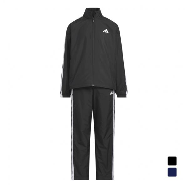 アディダス ジュニア キッズ 子供 ウインド 上下セット マストハブ ルーズフィット カラーブロック...