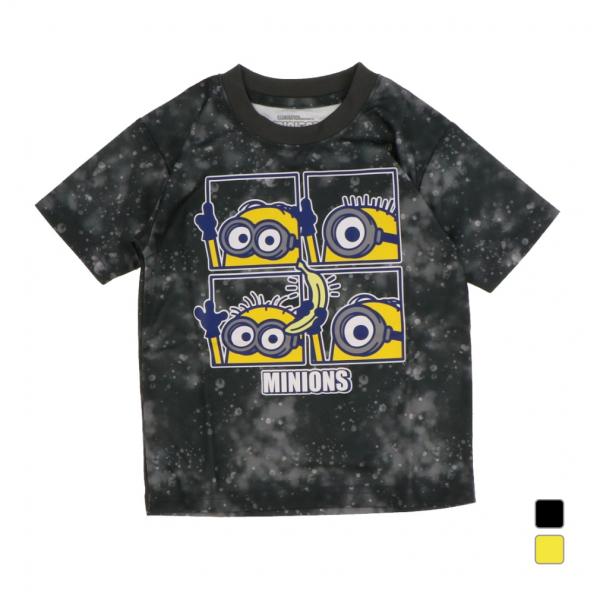 ファインプラス ジュニア キッズ 子供 半袖 Tシャツ ミニオンズ KIDS BANANA タイダイ...