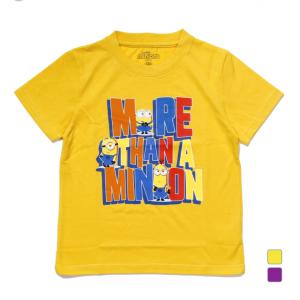 ファインプラス ジュニア キッズ 子供 半袖Tシャツ ミニオンズ KIDS MORE THAN A MINION Tシャツ 22853208 スポーツウェア FINE PLUS 0529T