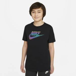 ナイキ ジュニア キッズ 子供 半袖Tシャツ YTH NSW クロマティック フューチュラ S/S Tシャツ DH6523 010 スポーツウェア ： ブラック NIKE 0529T