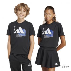 アディダス ジュニア キッズ 子供 半袖 Tシ...の詳細画像1