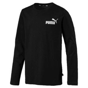 プーマ ジュニア キッズ 子供 長袖Tシャツ ESS LS Tシャツ 853677 01 スポーツウェア ： ブラック PUMAの商品画像