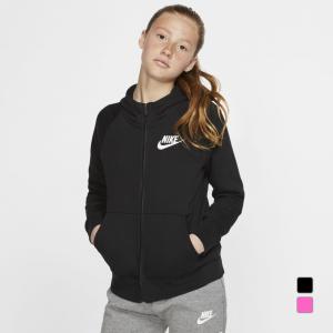 ナイキ ジュニア キッズ 子供 スウェットフルジップ YTH ガールズ PE フルジップ BV2712 スポーツウェア パーカー NIKE アウトレット 秋冬 秋服