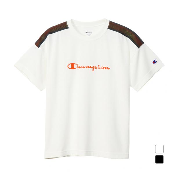 チャンピオン ジュニア キッズ 半袖 機能 Tシャツ 半袖機能Tシャツ T-SHIRT CK-ZS3...