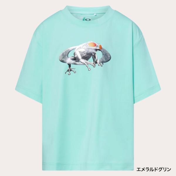 オークリー ジュニア キッズ 子供 半袖 機能 Tシャツ YTR COLD COTTON SS FR...