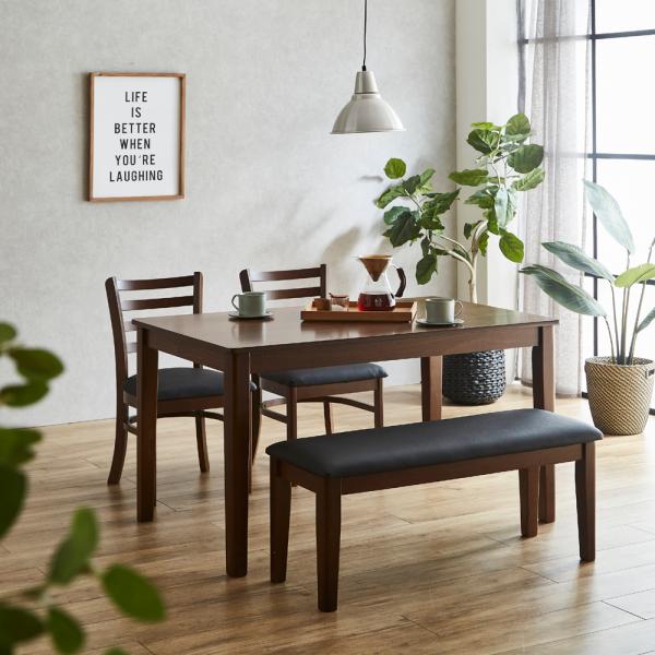 食卓４点セット　DC-ERN-4　（２）自社便配送限定