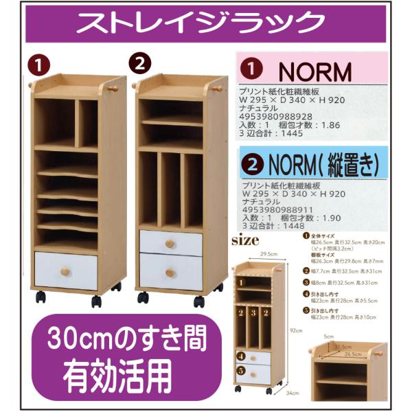 ストレイジラック　NORM　　(４)北海道内送料無料