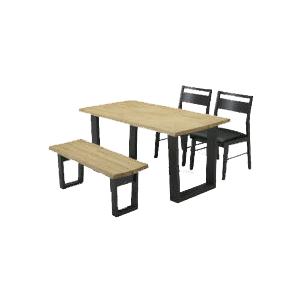 食卓4点セット　レイド　（２）自社便配送限定