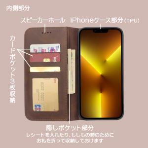 iphoneケース 手帳型 iPhone7/8...の詳細画像4