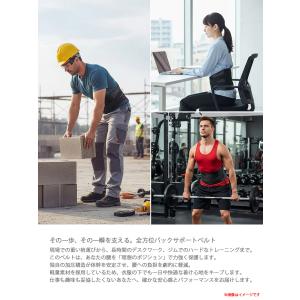 腰ベルト 腰痛ベルト 高品質 コルセット ウエ...の詳細画像5