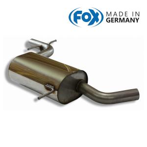 FOX フォックス オールステンレスマフラー（リアマフラー） VOLKSWAGEN