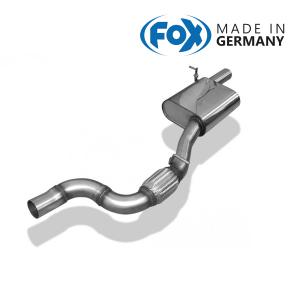 AUDI A7 (4G) スポーツバック クワトロ用フロントマフラー FOX製