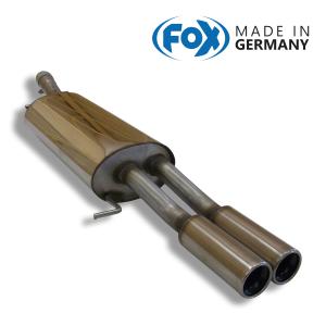 FOX フォックス オールステンレスマフラー（リアマフラー） AUDI A6 
