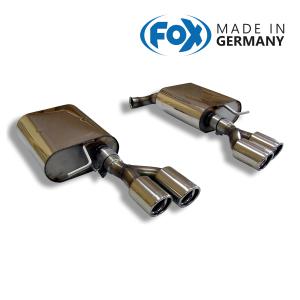 FOX フォックス オールステンレスマフラー（リアマフラー） AUDI