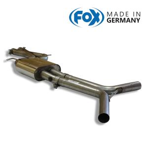 FOX フォックス オールステンレスマフラー（フロントマフラー） AUDI