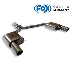 FOX フォックス オールステンレスマフラー（リアマフラー）AUDI A4 (8K
