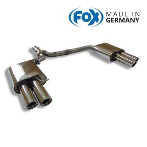 FOX フォックス オールステンレスマフラー（リアマフラー）AUDI A4 (8K