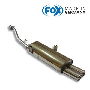 FOX フォックス オールステンレスマフラー（フロント+リアマフラー