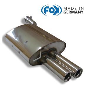 FOX フォックス オールステンレスマフラー（リアマフラー） BMW E46