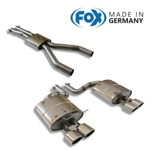 FOX フォックス オールステンレスマフラー（リアマフラー） BMW E60