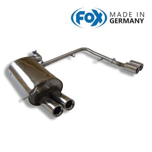 FOX フォックス オールステンレスマフラー（フロントマフラー+