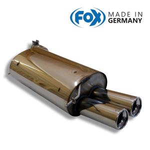 FOX フォックス オールステンレスマフラー（フロントマフラー+