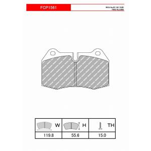 FERODOスポーツパッド DS2500  FCP1561H