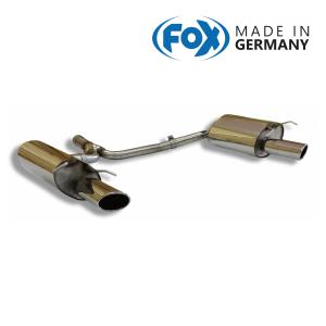 FOX フォックス オールステンレスマフラー（リアマフラー） MERCEDES