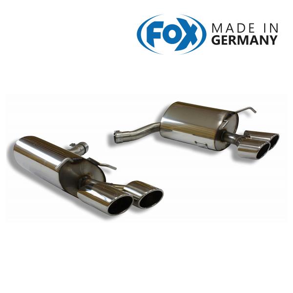 FOX フォックス オールステンレスマフラー（リアマフラー） MERCEDES BENZ W204 ...
