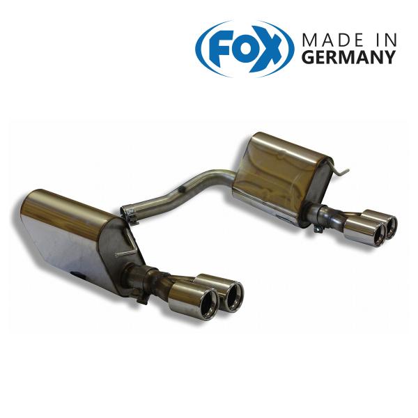 FOX フォックス オールステンレスマフラー（リアマフラー） MERCEDES BENZ W212 ...